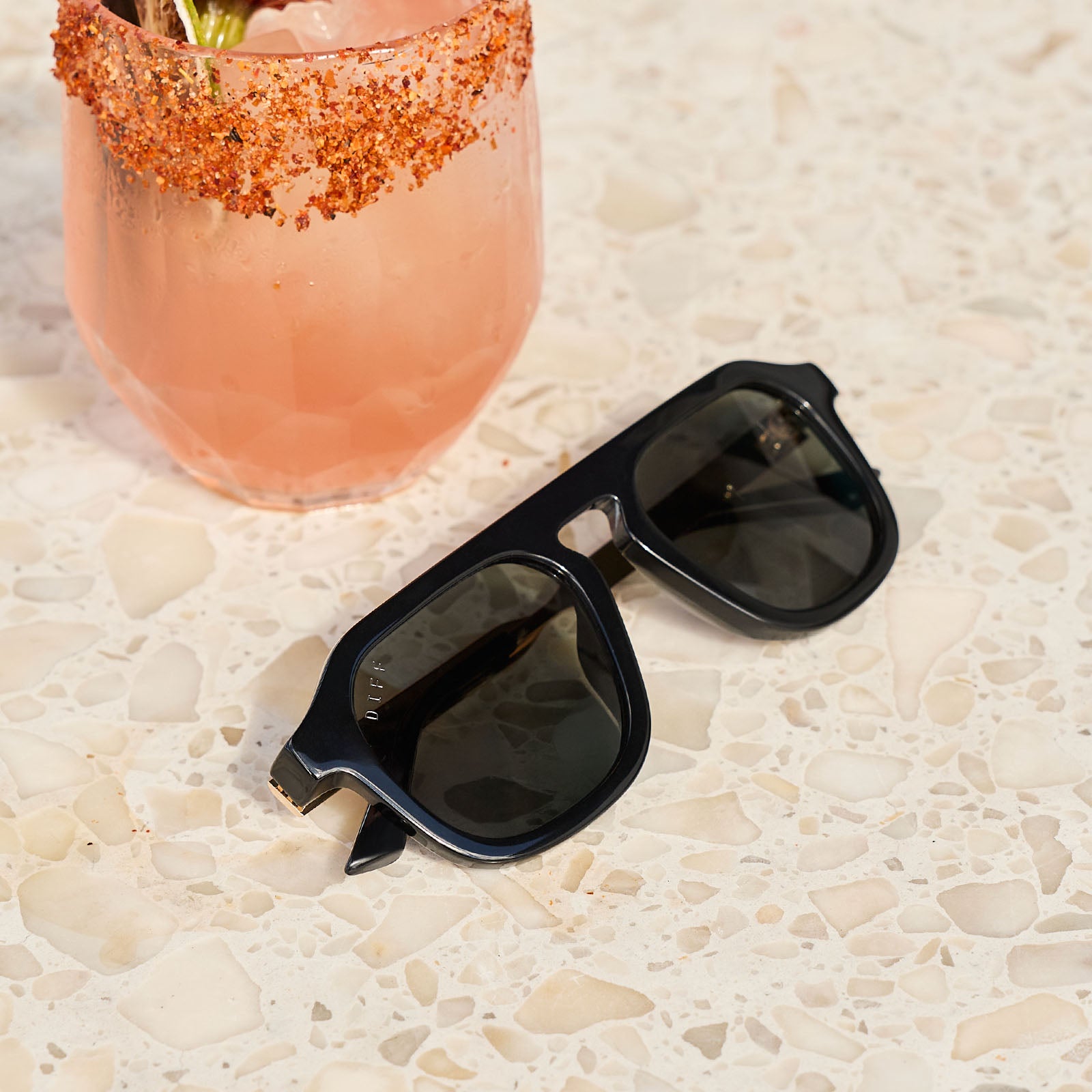 JENA SIMS - SIMS + BLACK + GREY GRADIENT + POLARIZED SUNGLASSES - Image 7