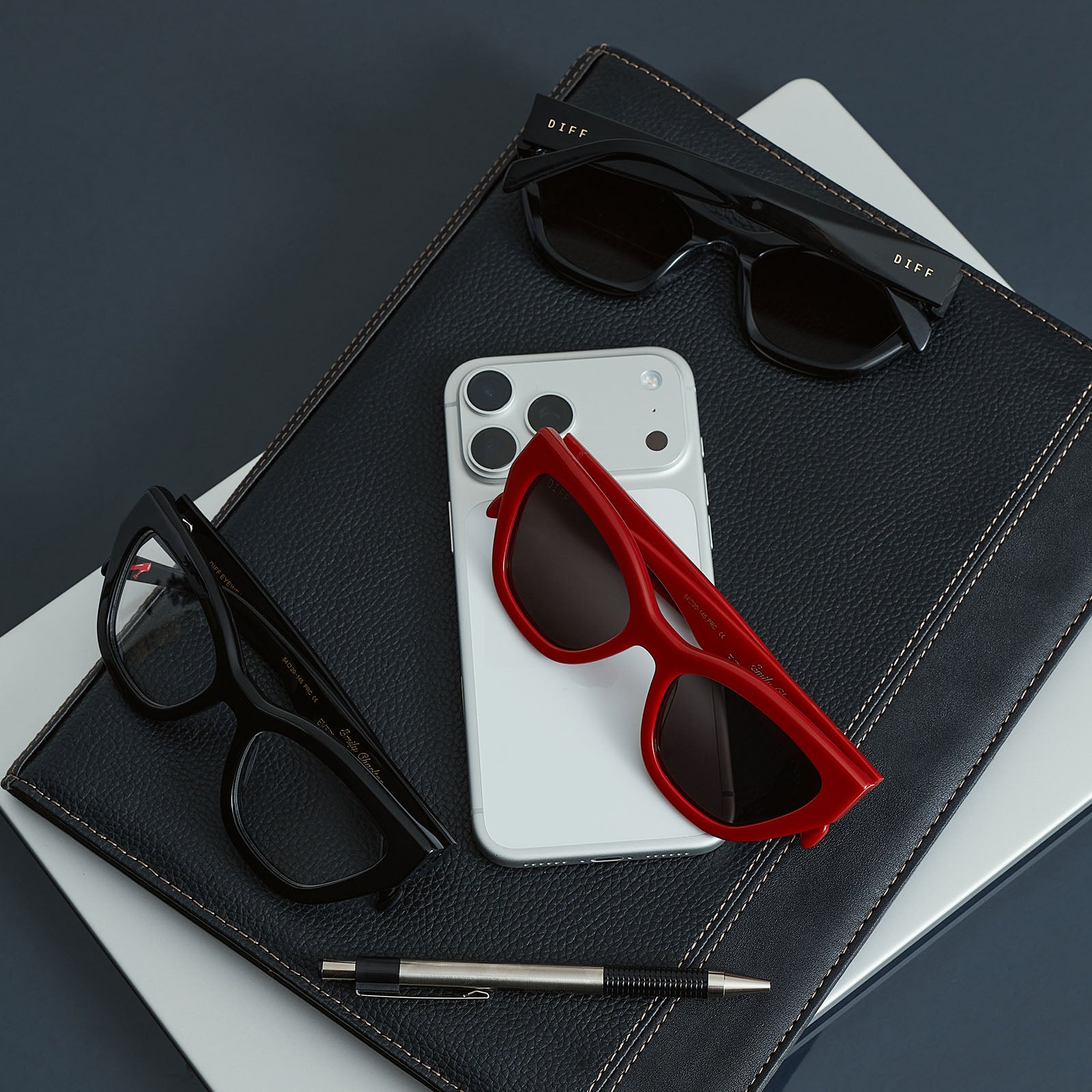EMILY - BLACK + GLASSES - Image 8