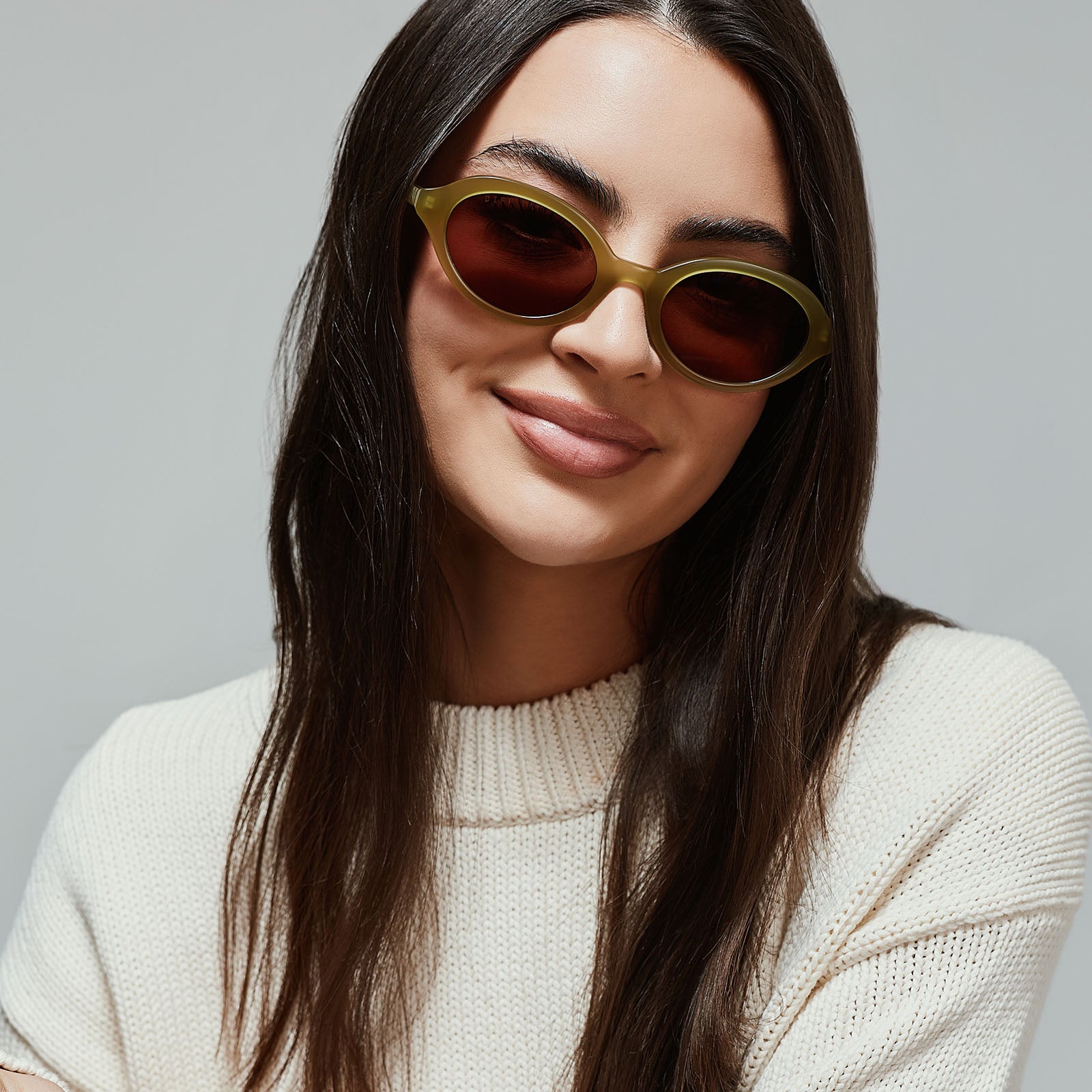 JULIA - OAKMOSS GREEN + BROWN SUNGLASSES - Image 5