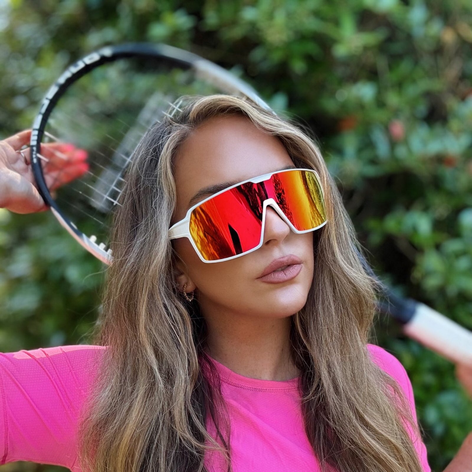 CHARGE - MATTE WHITE + SUNSET MIRROR + POLARIZED SUNGLASSES - Image 16