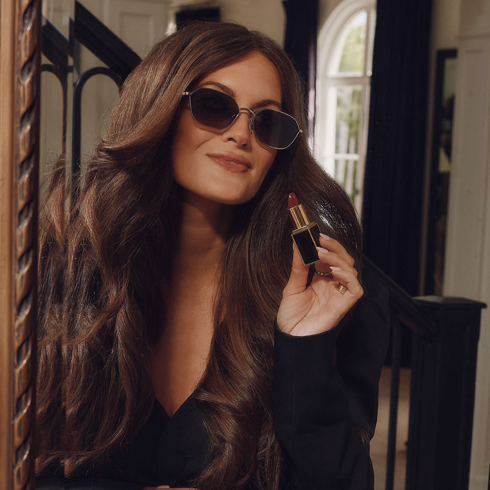KENNEDY - SILVER + GREY GRADIENT + POLARIZED SUNGLASSES - Image 5