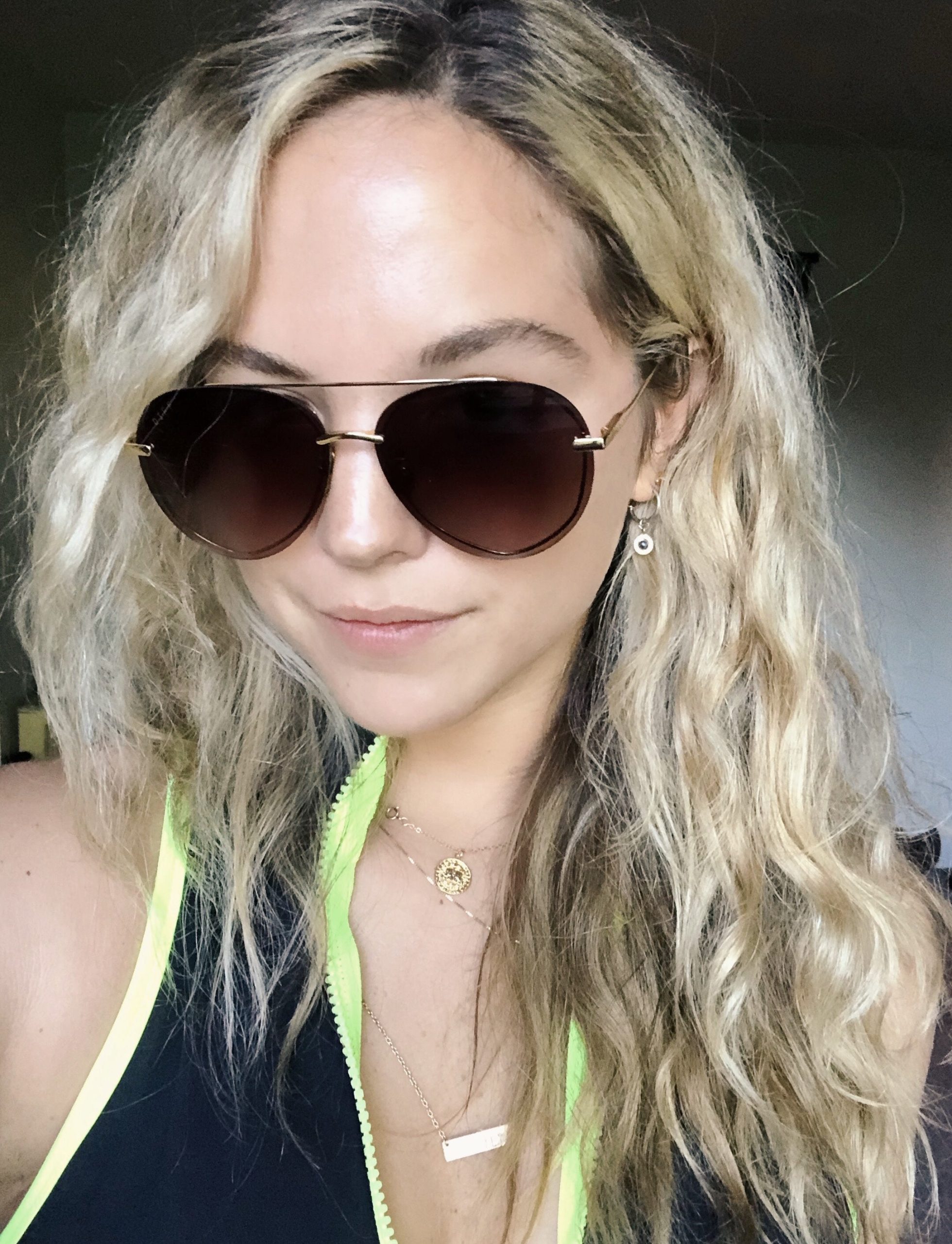 LENOX - GOLD + SEA TORTOISE TIPS + BROWN GRADIENT SUNGLASSES - Image 10