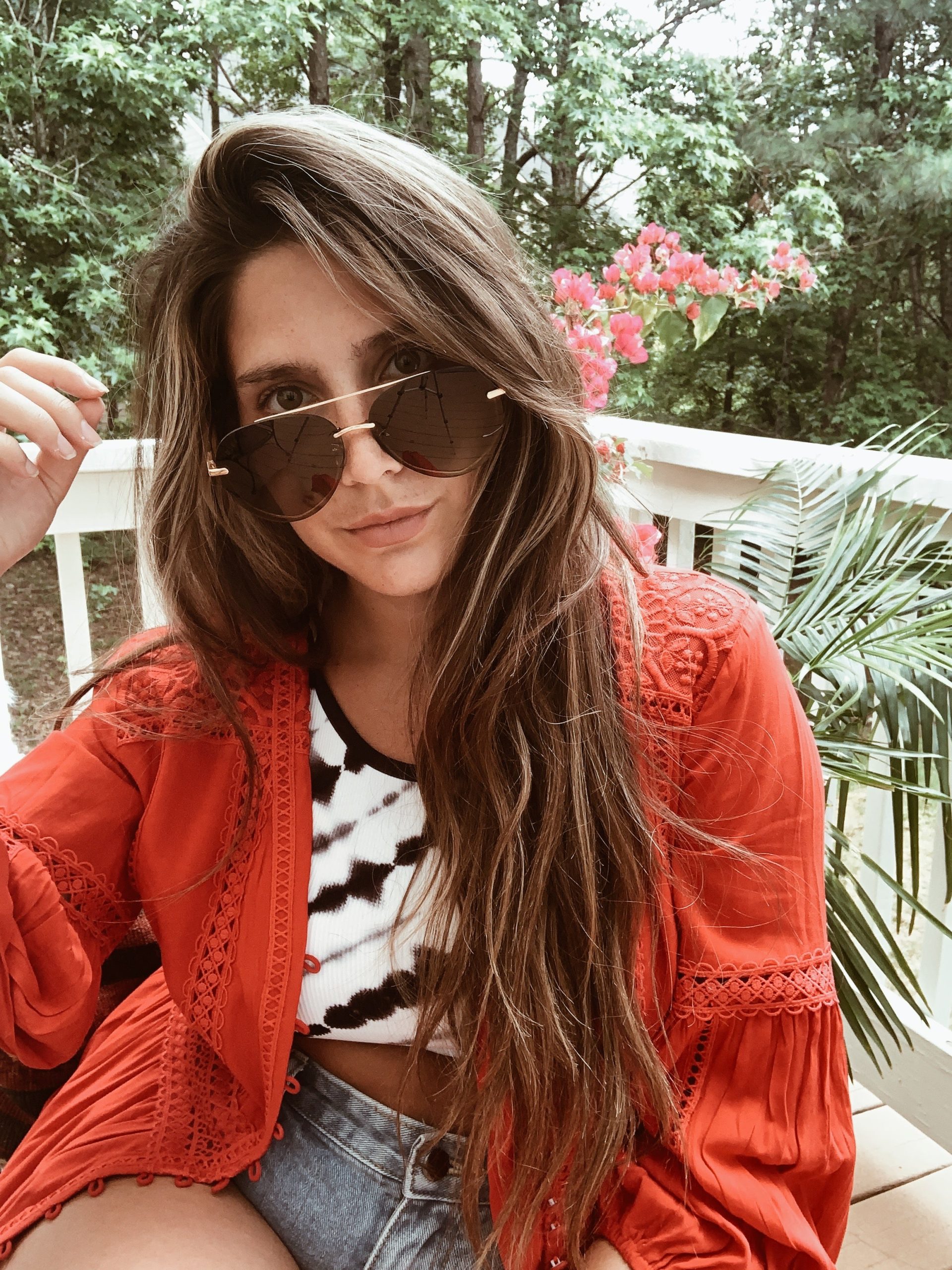 LENOX - GOLD + SEA TORTOISE TIPS + BROWN GRADIENT SUNGLASSES - Image 11