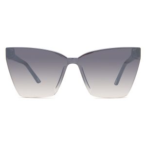 GOLDIE - BLACK + SMOKE FLASH SUNGLASSES