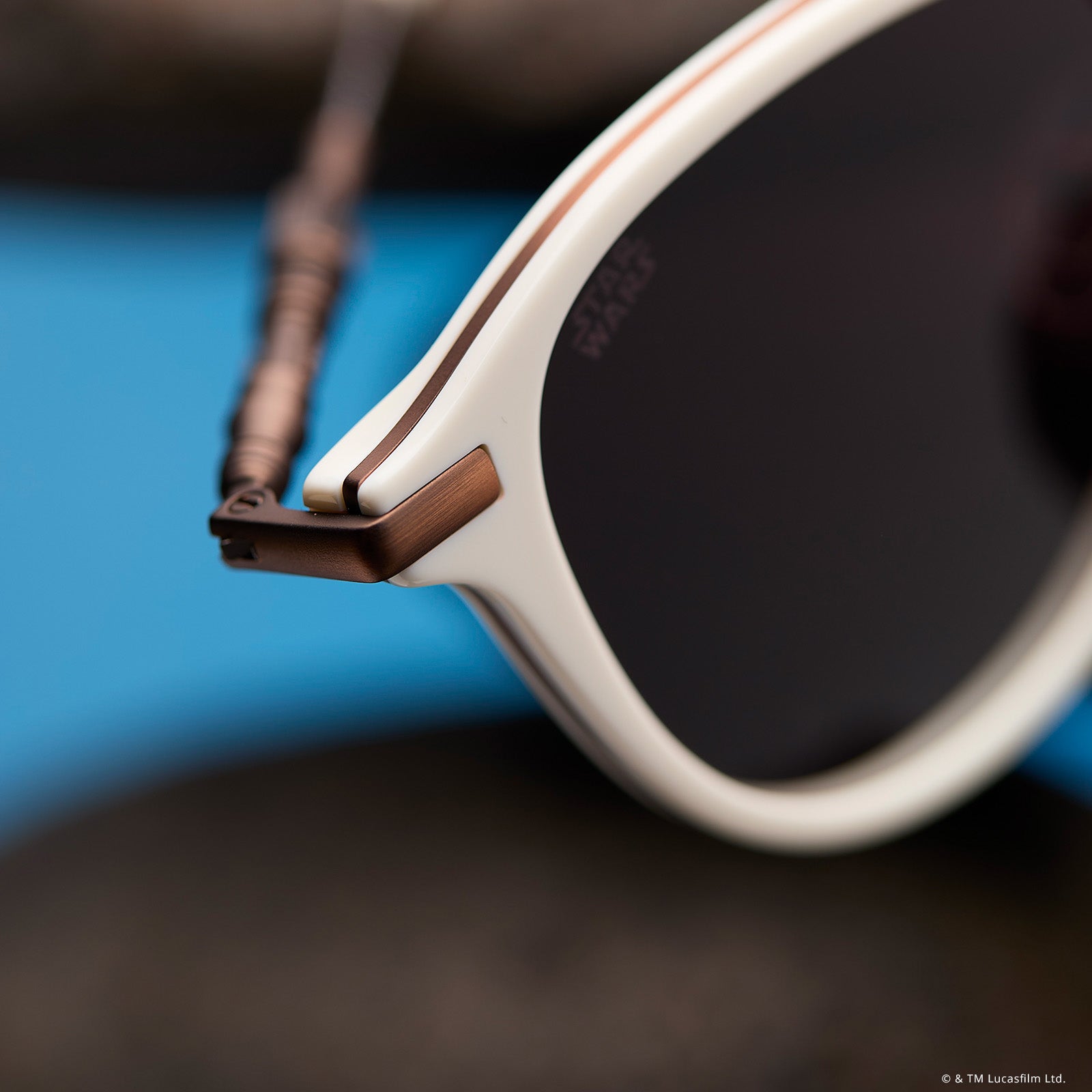 REY™ - OPALINE BRONZE + BROWN GRADIENT + POLARIZED SUNGLASSES - Image 11