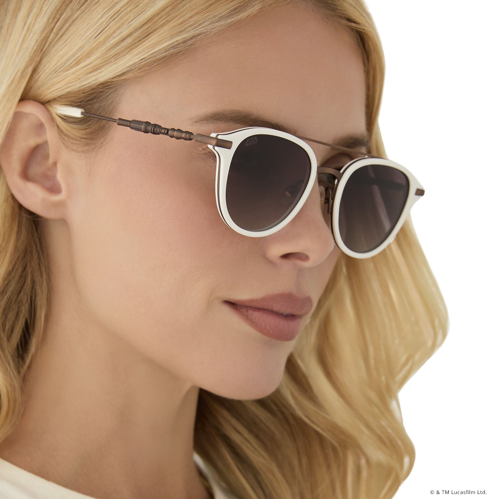 REY™ - OPALINE BRONZE + BROWN GRADIENT + POLARIZED SUNGLASSES - Image 8