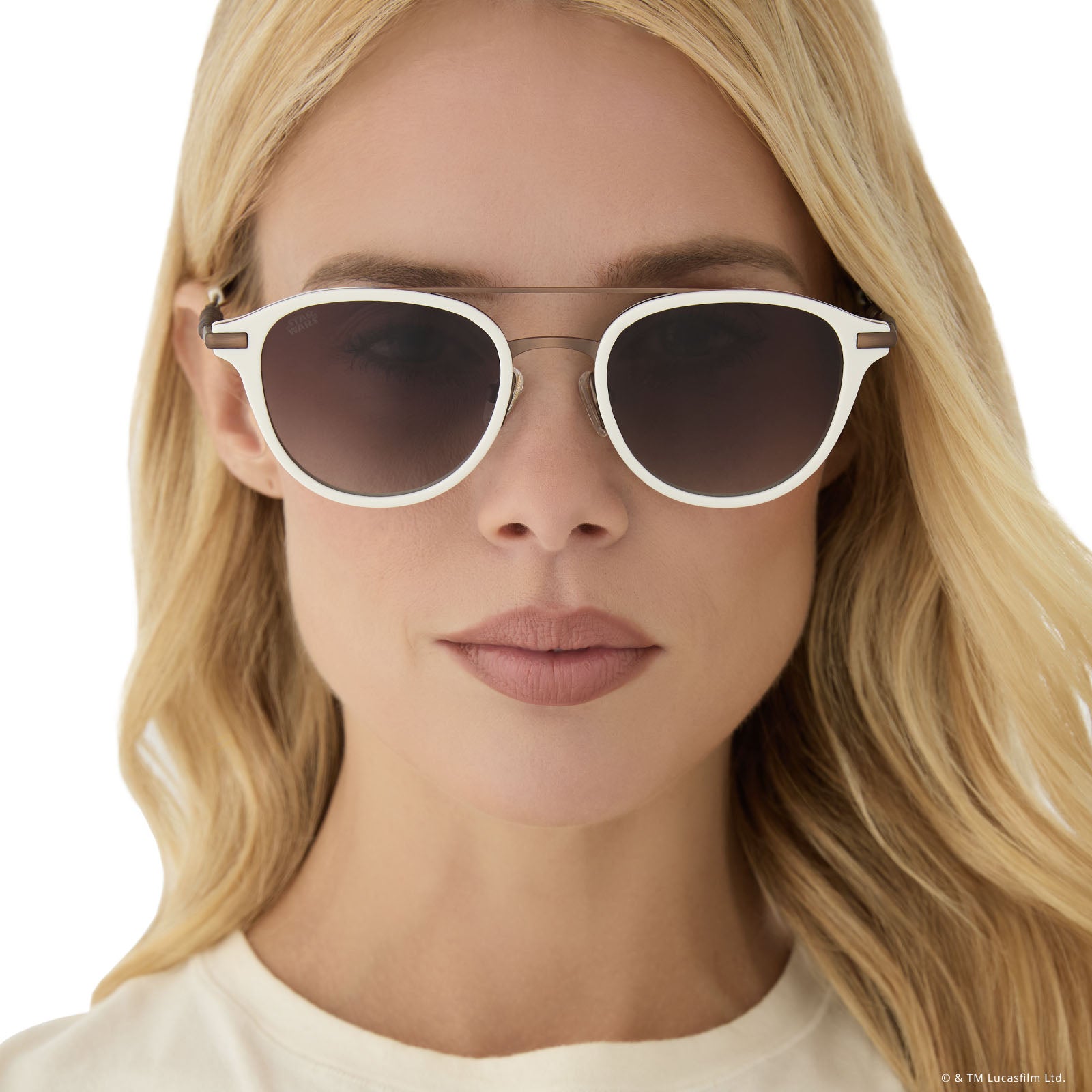 REY™ - OPALINE BRONZE + BROWN GRADIENT + POLARIZED SUNGLASSES - Image 6