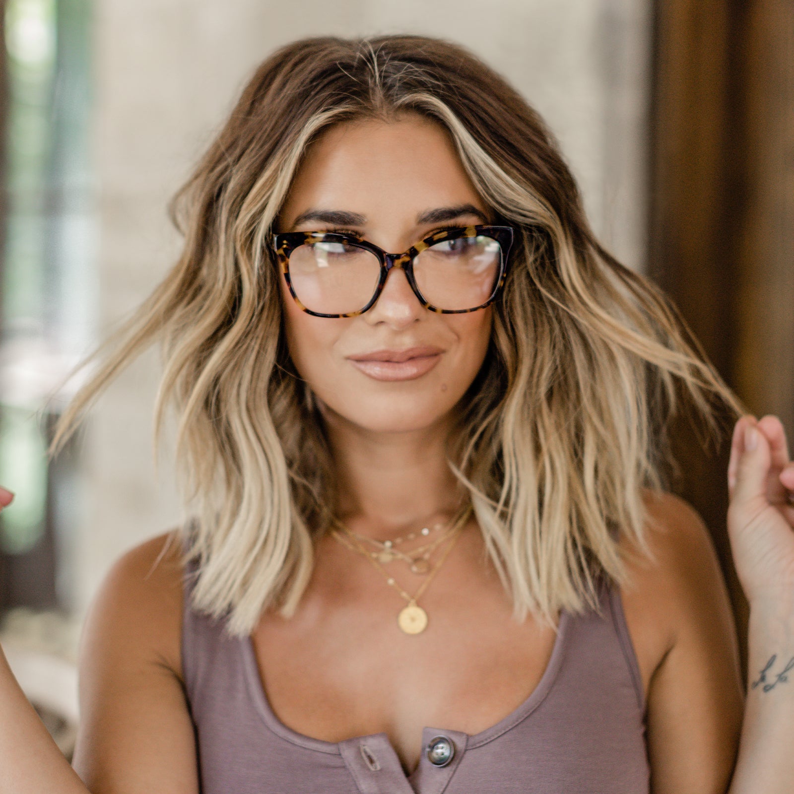WINSTON - ESPRESSO TORTOISE + BLUE LIGHT TECHNOLOGY GLASSES - Image 8
