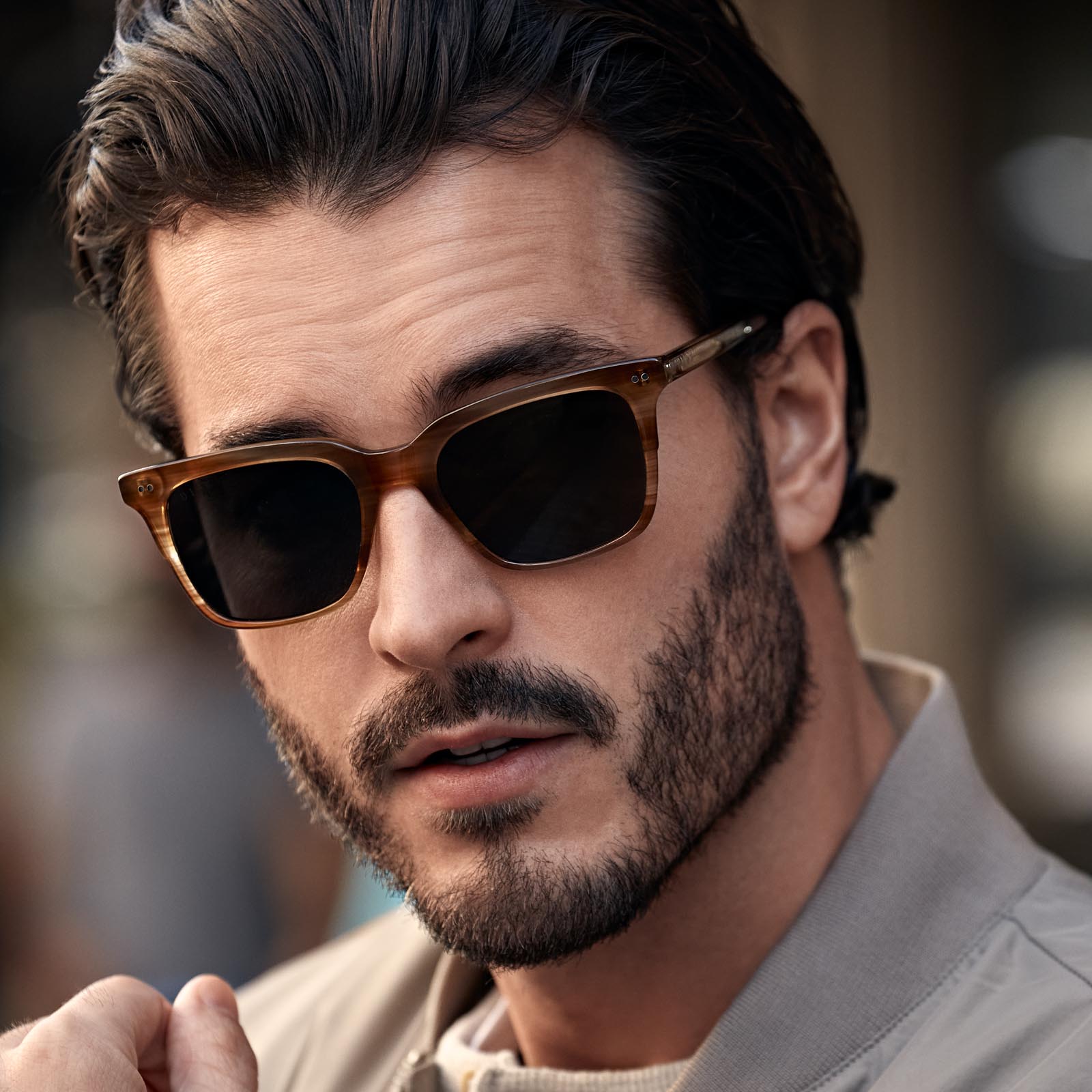 BILLIE XL - WHISKEY FADE + BROWN + POLARIZED SUNGLASSES - Image 6