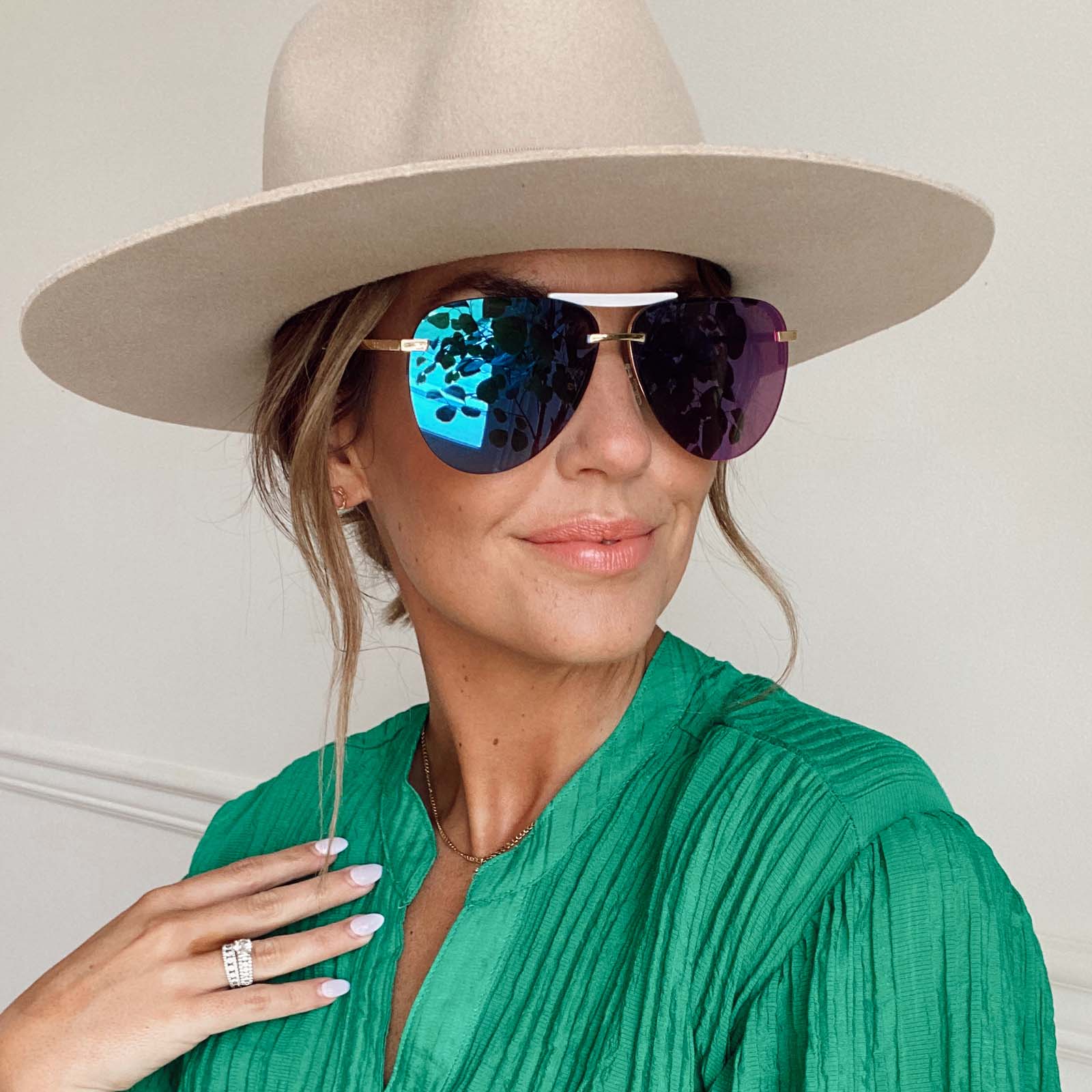 TAHOE - GOLD + PURPLE MIRROR SUNGLASSES - Image 12