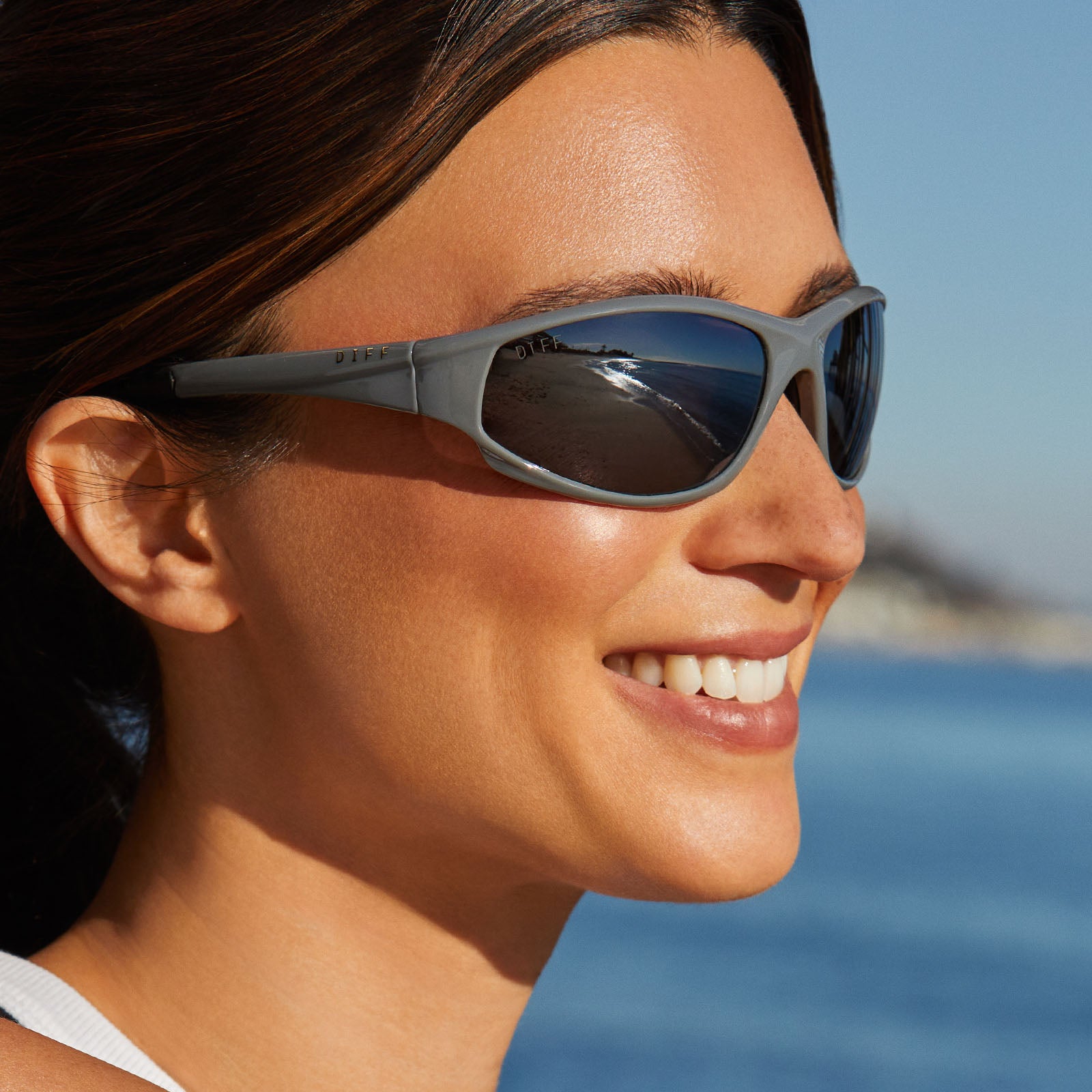 LIGHTNING - SLATE GREY + GREY W/ SILVER FLASH + POLARIZED SUNGLASSES - Image 8