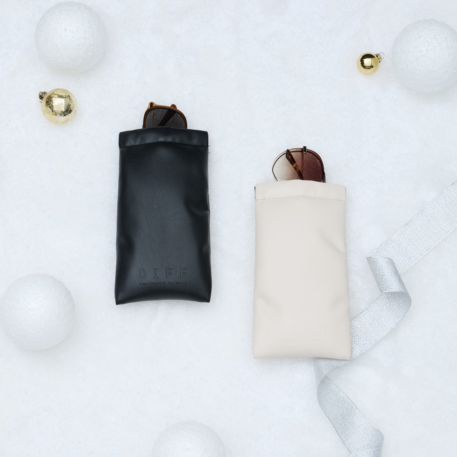 LEATHER POUCH - CREAM - Image 2