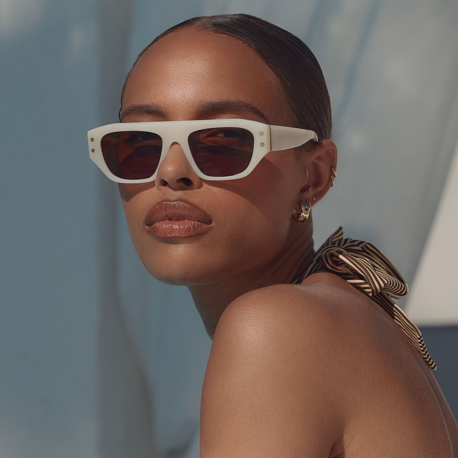 CALLA - MERINGUE + BROWN + POLARIZED + SUNGLASSES - Image 5