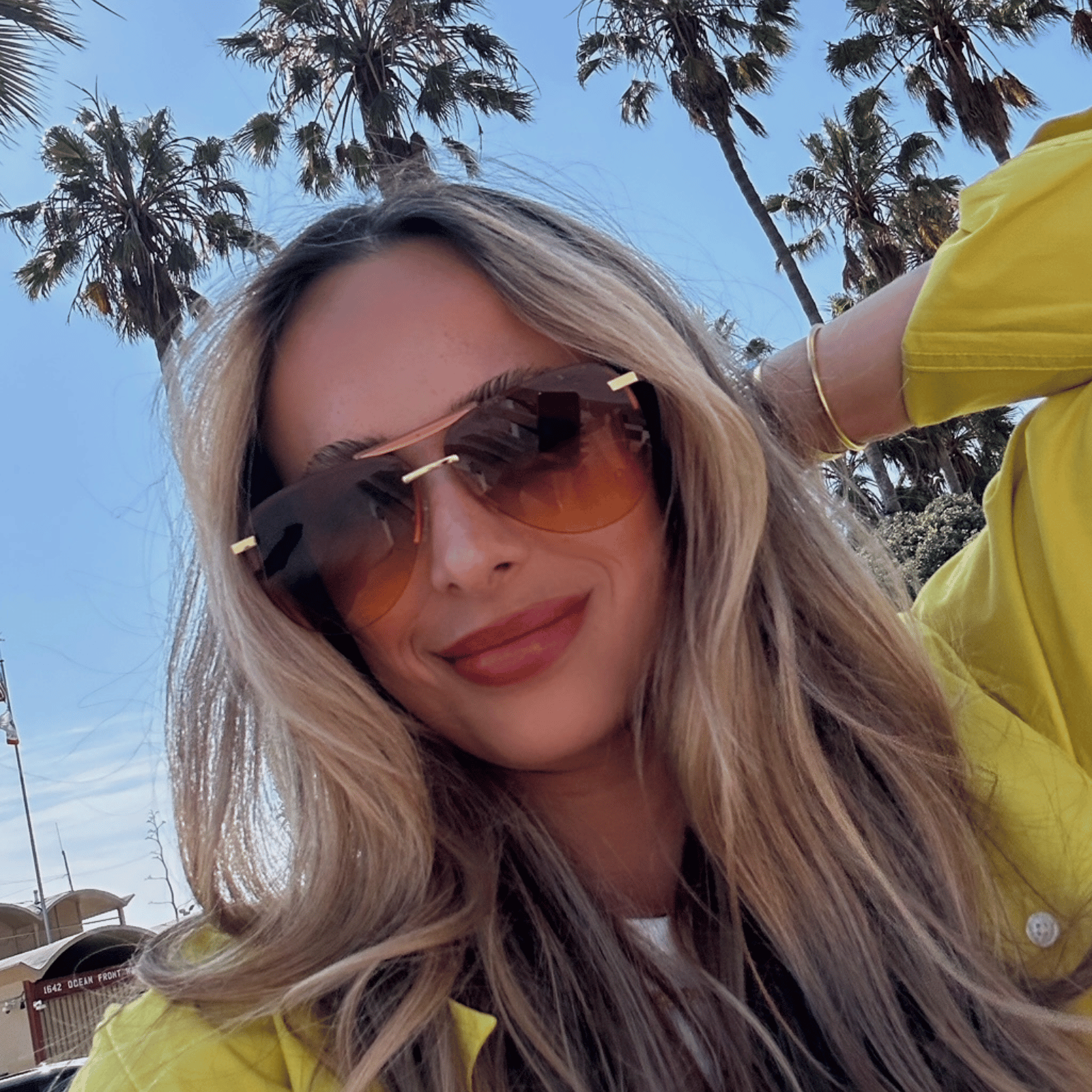TAHOE - GOLD + INCA GRADIENT SUNGLASSES - Image 6