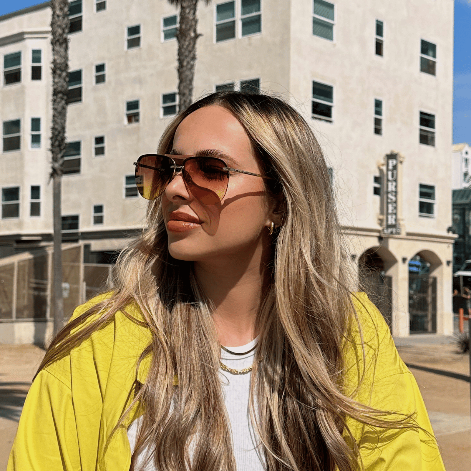 TAHOE - GOLD + INCA GRADIENT SUNGLASSES - Image 7