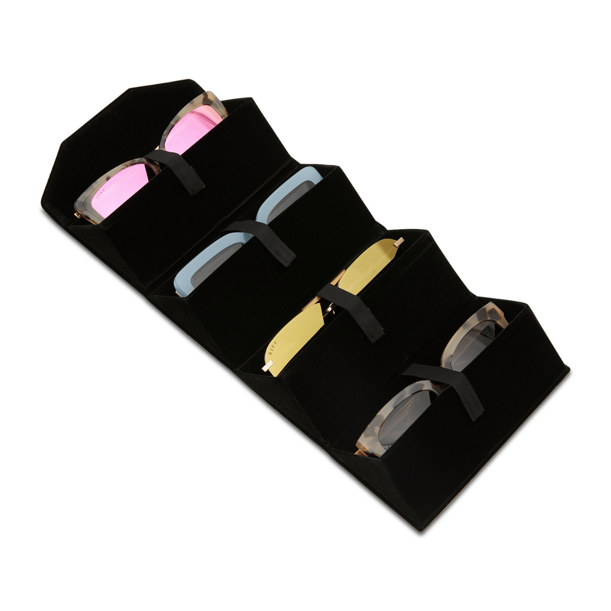 4 PAIR FOLDING CASE - BLACK - Image 2