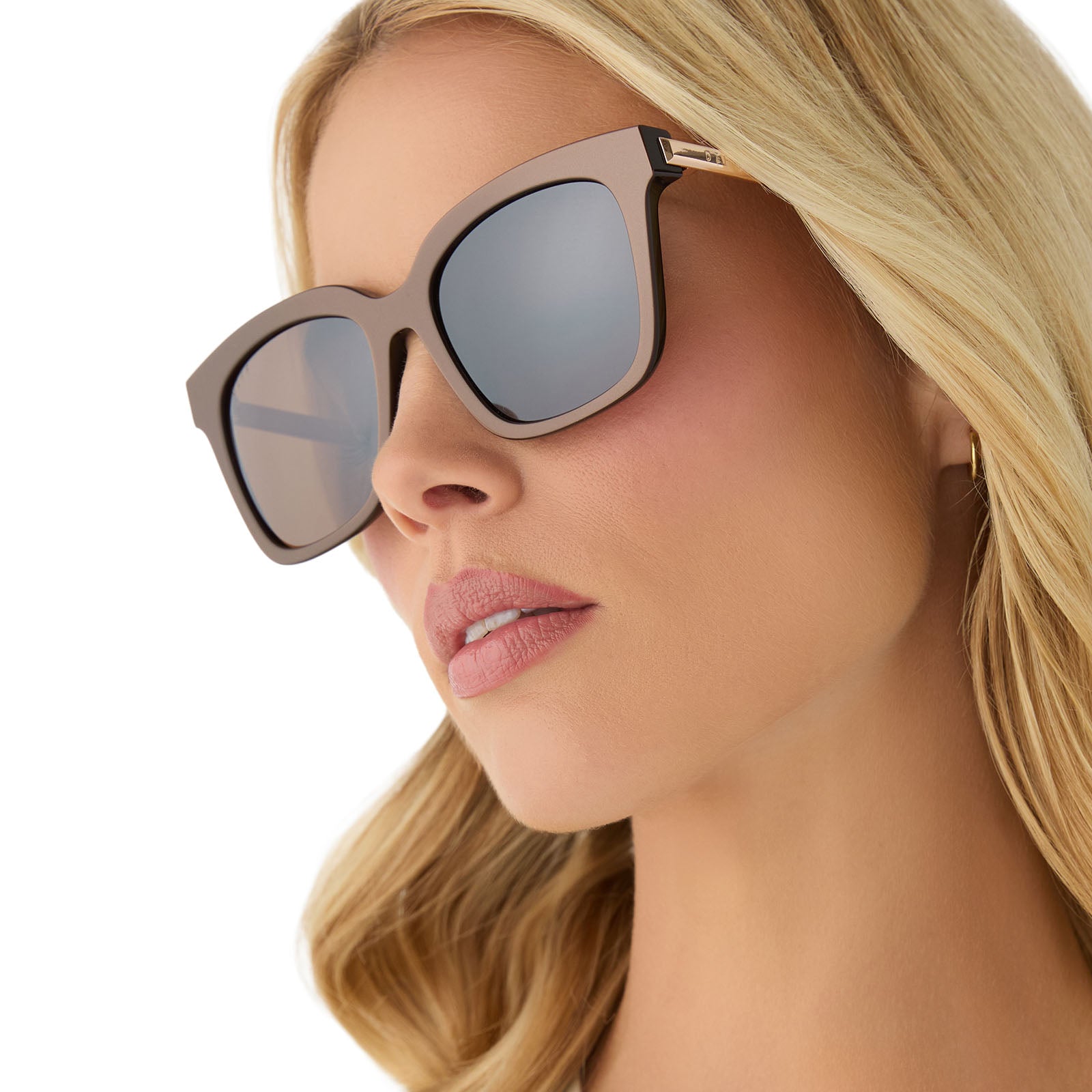 BELLA - MOSCOW MULE + BROWN W/ GOLD FLASH SUNGLASSES - Image 6