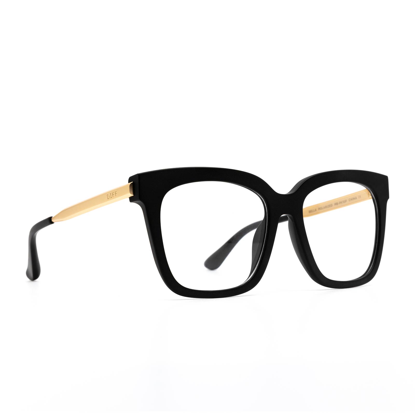 BELLA - MATTE BLACK + GLASSES - Image 2