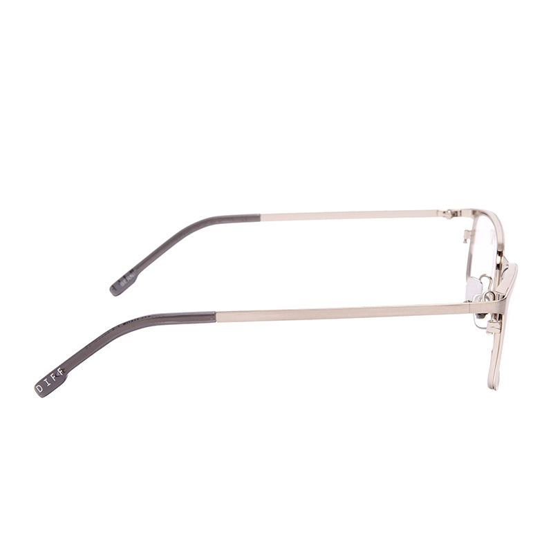 BERNIE - BRUSHED SILVER + GLASSES - Image 3