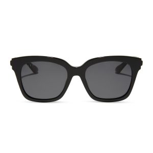 BELLA XS - BLACK + GREY + POLARIZED SUNGLASSES