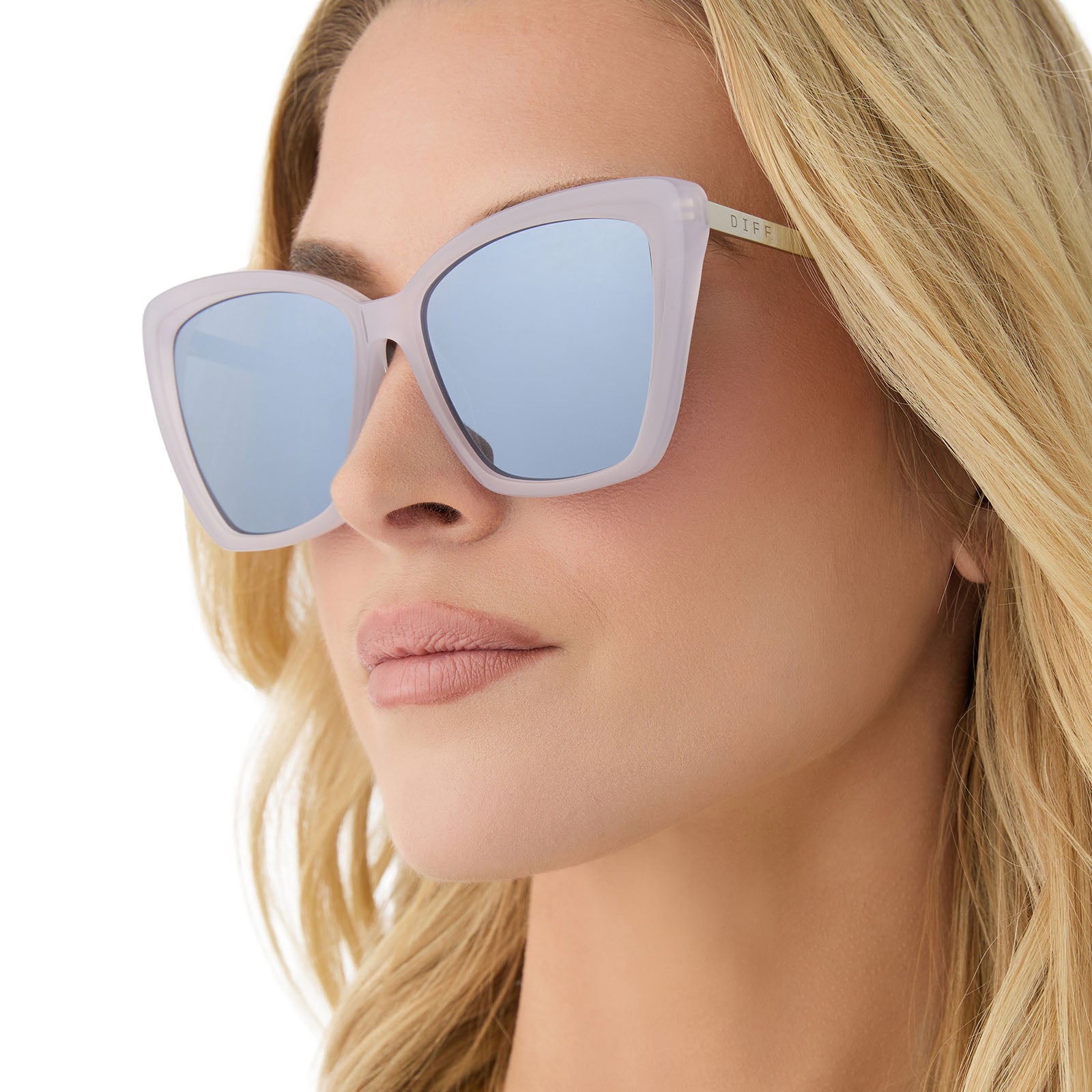 BECKY II - THISTLE + GREY WITH SILVER FLASH + POLARIZED SUNGLASSES - Image 6