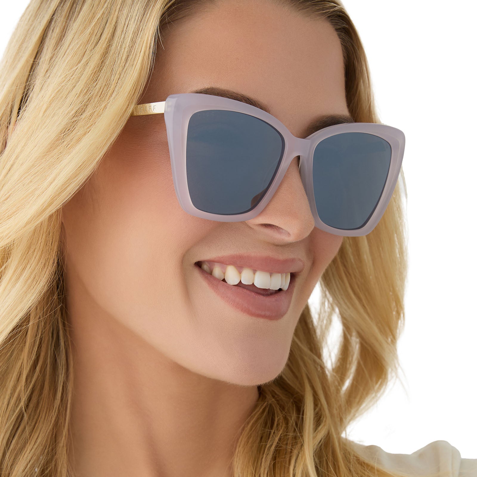 BECKY II - THISTLE + GREY WITH SILVER FLASH + POLARIZED SUNGLASSES - Image 7