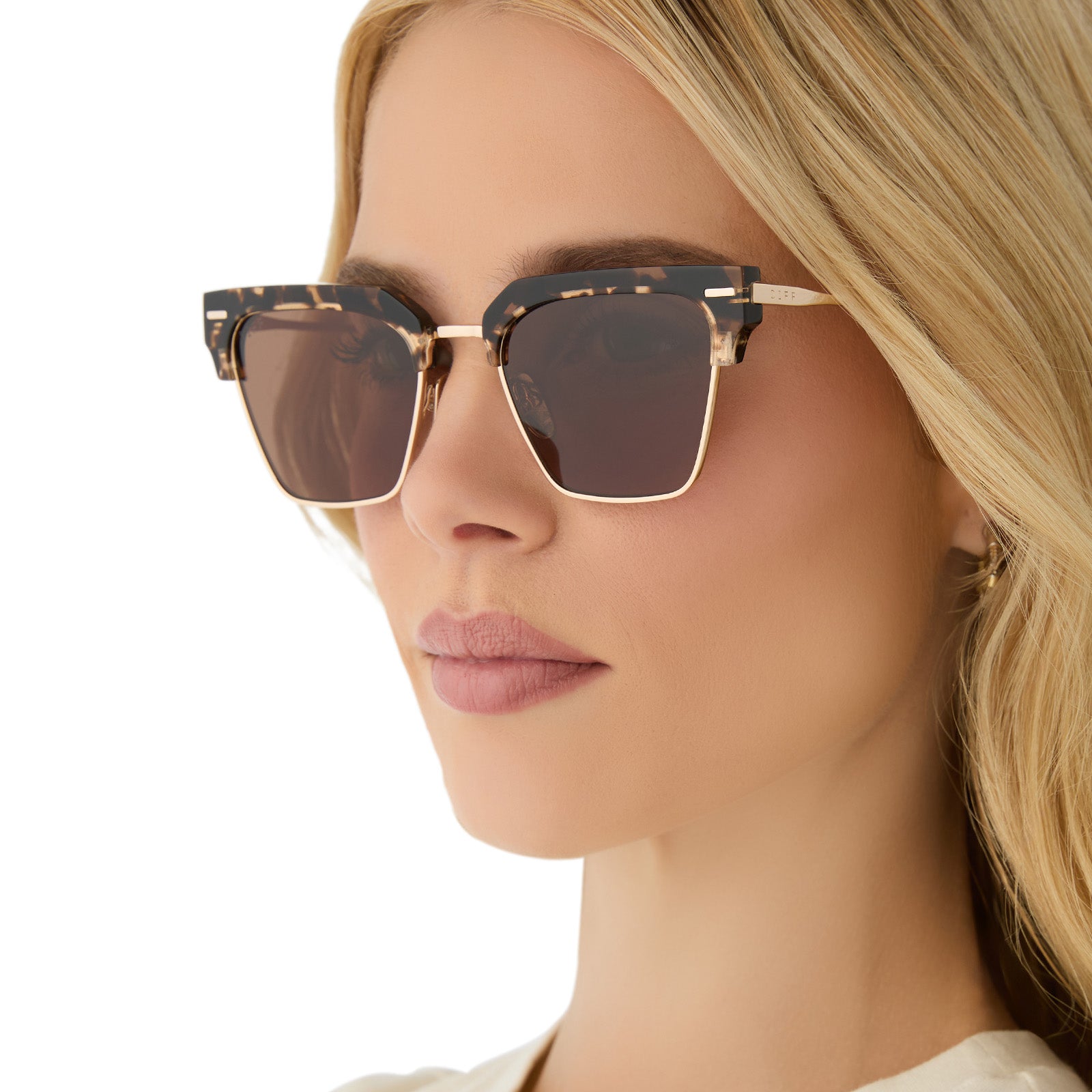 CAPRI - ESPRESSO TORTOISE + BROWN SUNGLASSES - Image 8