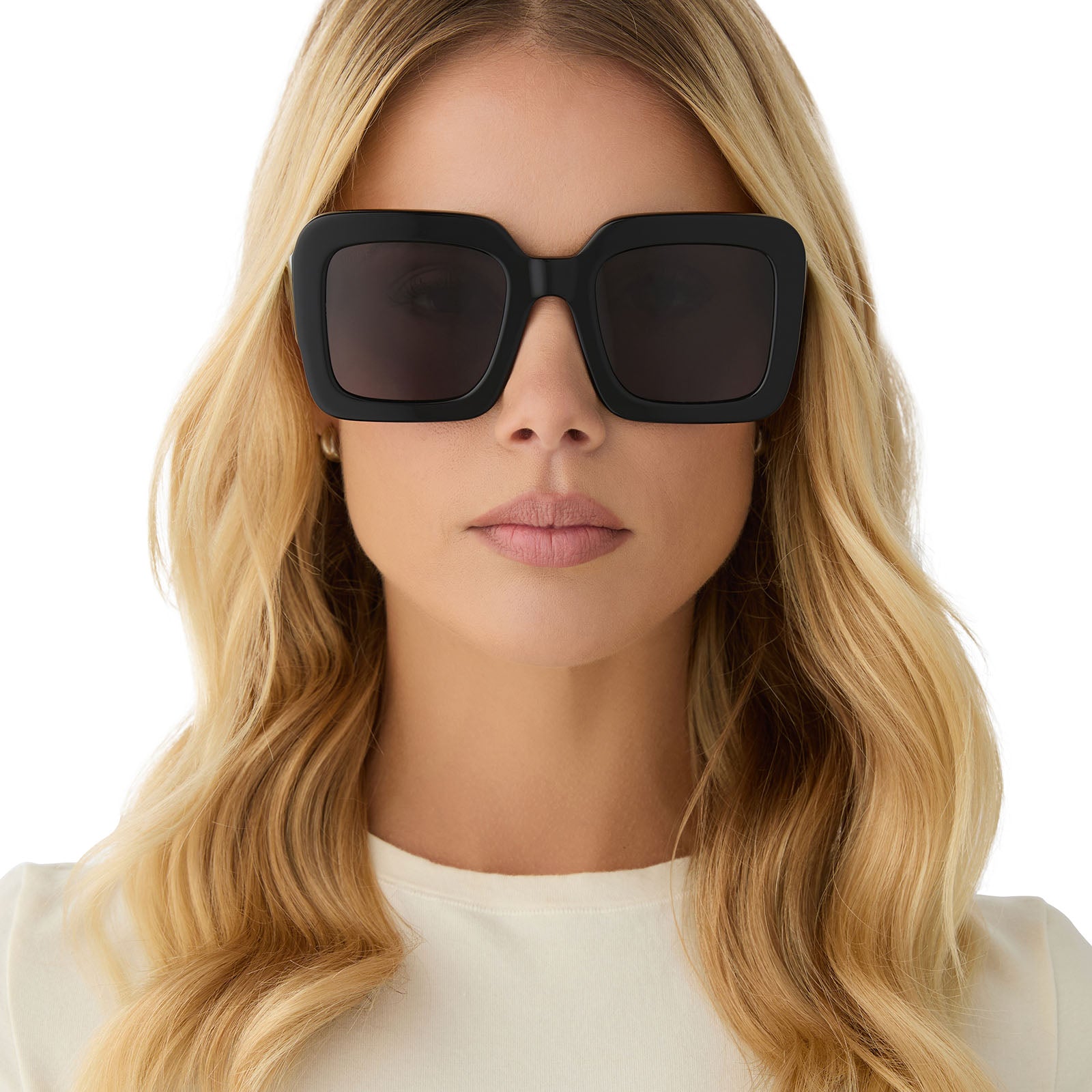 CHARISE - BLACK + GREY + POLARIZED SUNGLASSES - Image 7