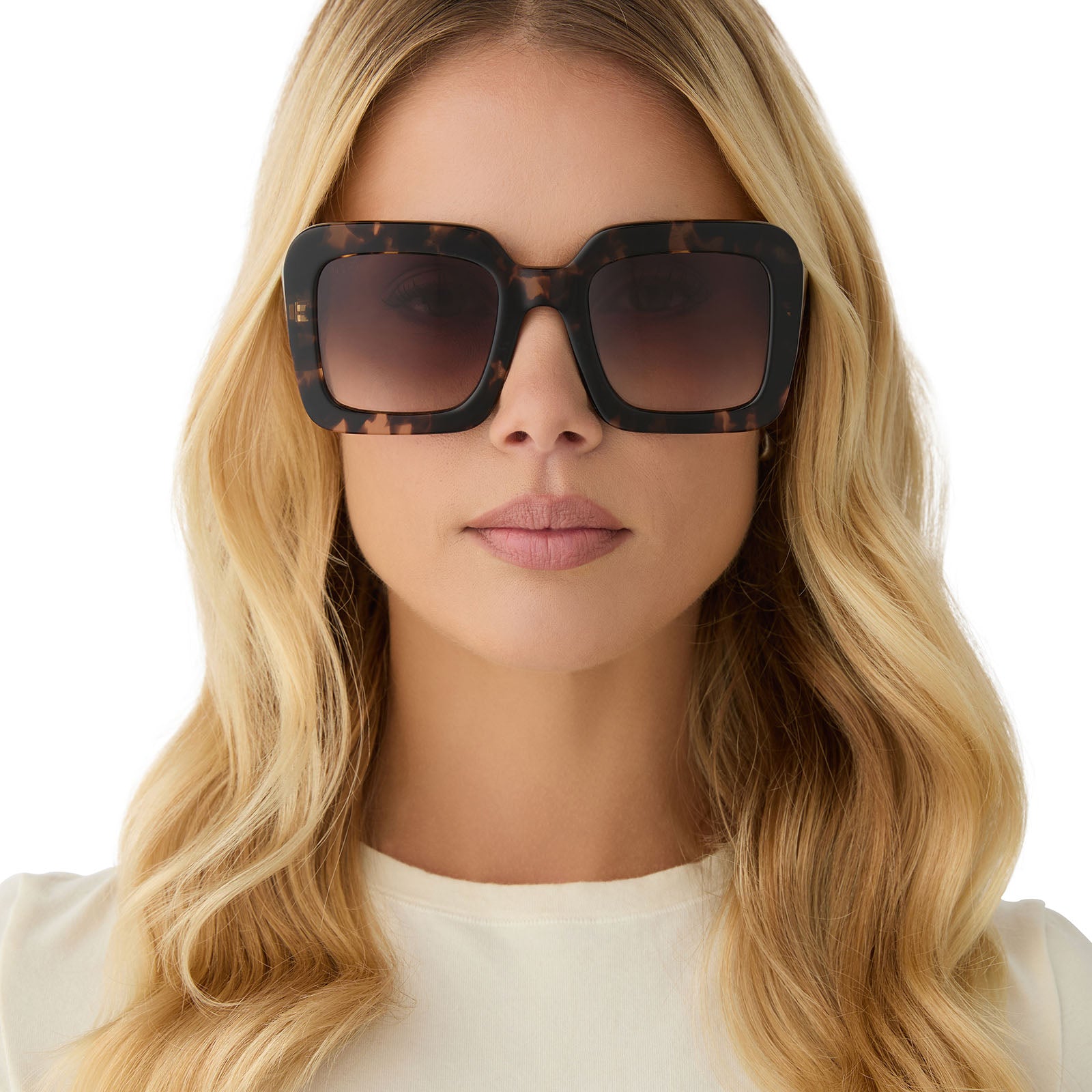 CHARISE - ESPRESSO TORTOISE + BROWN GRADIENT SUNGLASSES - Image 8