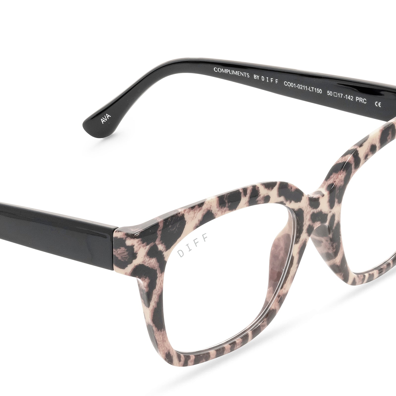 AVA - LEOPARD TORTOISE + BLUE LIGHT READERS - Image 4