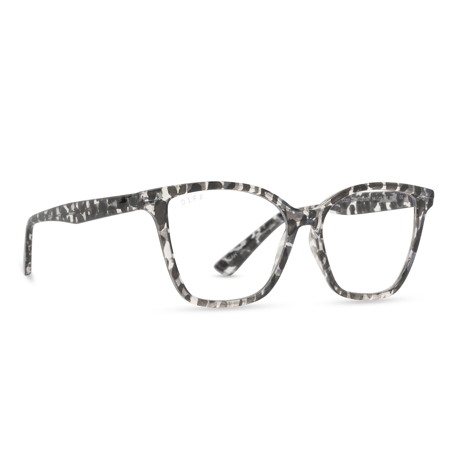 LEAH - CLEAR LEOPARD + BLUE LIGHT READERS - Image 5