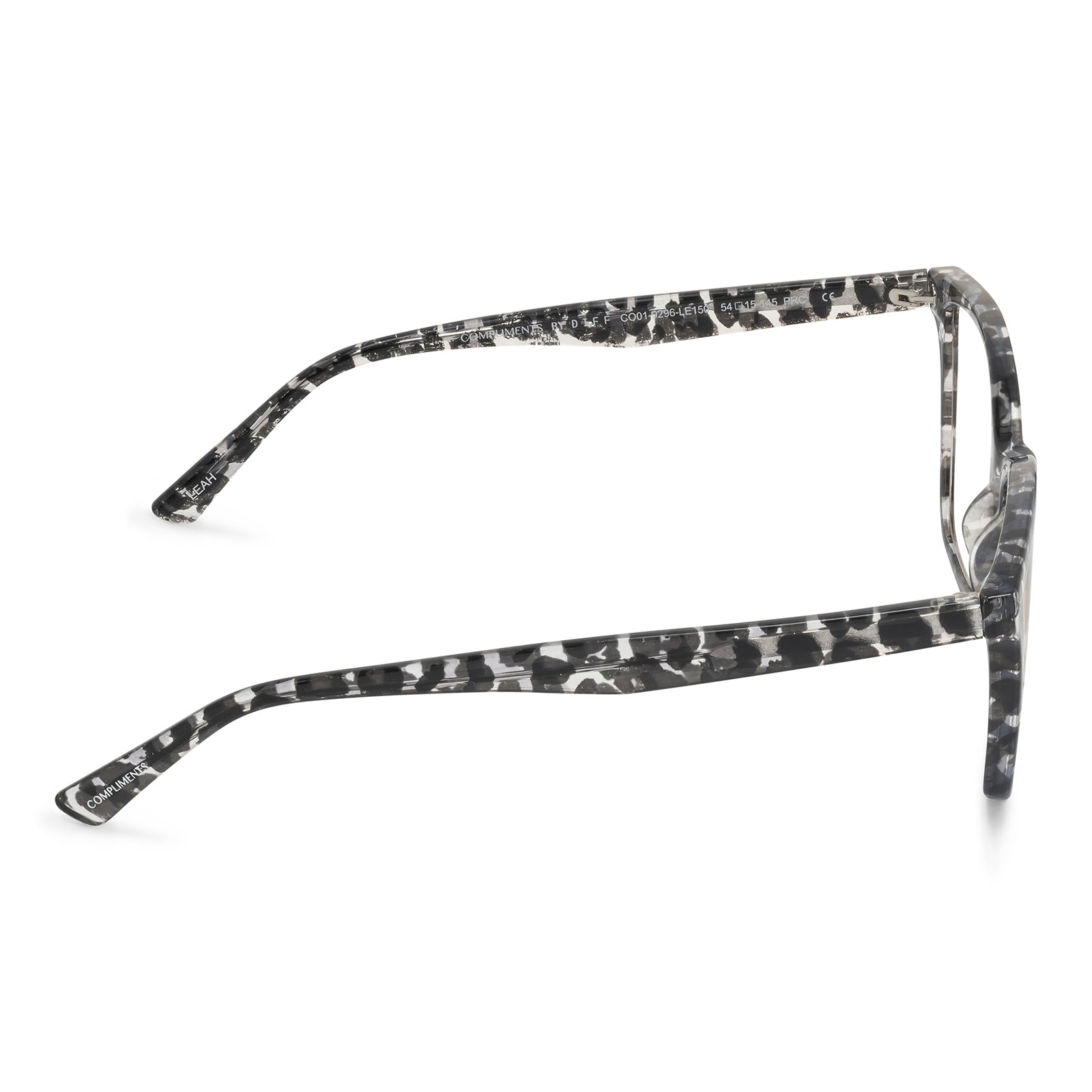 LEAH - CLEAR LEOPARD + BLUE LIGHT READERS - Image 3