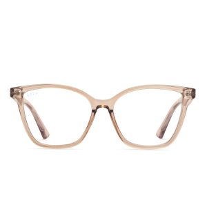 LEAH - VINTAGE CRYSTAL + BLUE LIGHT READERS