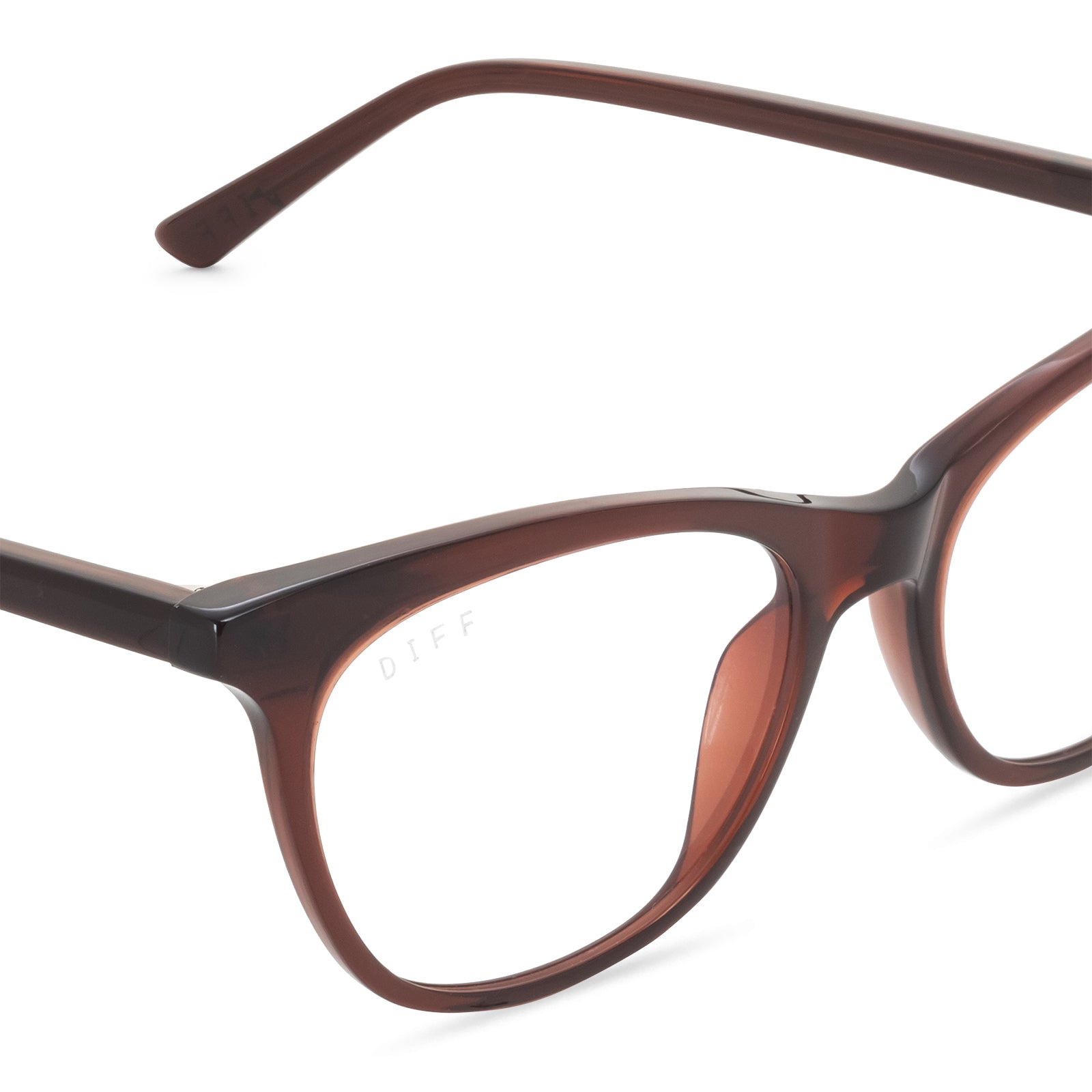 JADE - CHESNUT CRYSTAL + BLUE LIGHT TECHNOLOGY GLASSES - Image 3