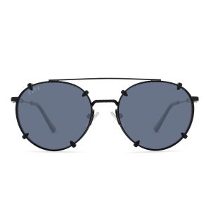 RAVENCLAW™ - SCHOLARLY MATTE BLACK + TWILIGHT BLUE SUNGLASSES
