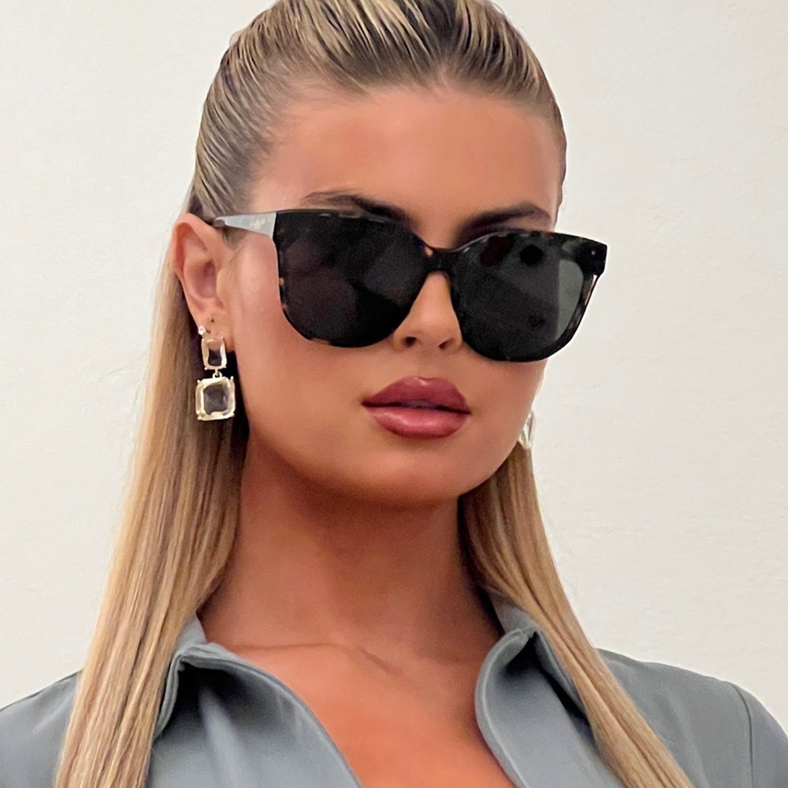 GIA - ESPRESSO TORTOISE + GREY SUNGLASSES - Image 7