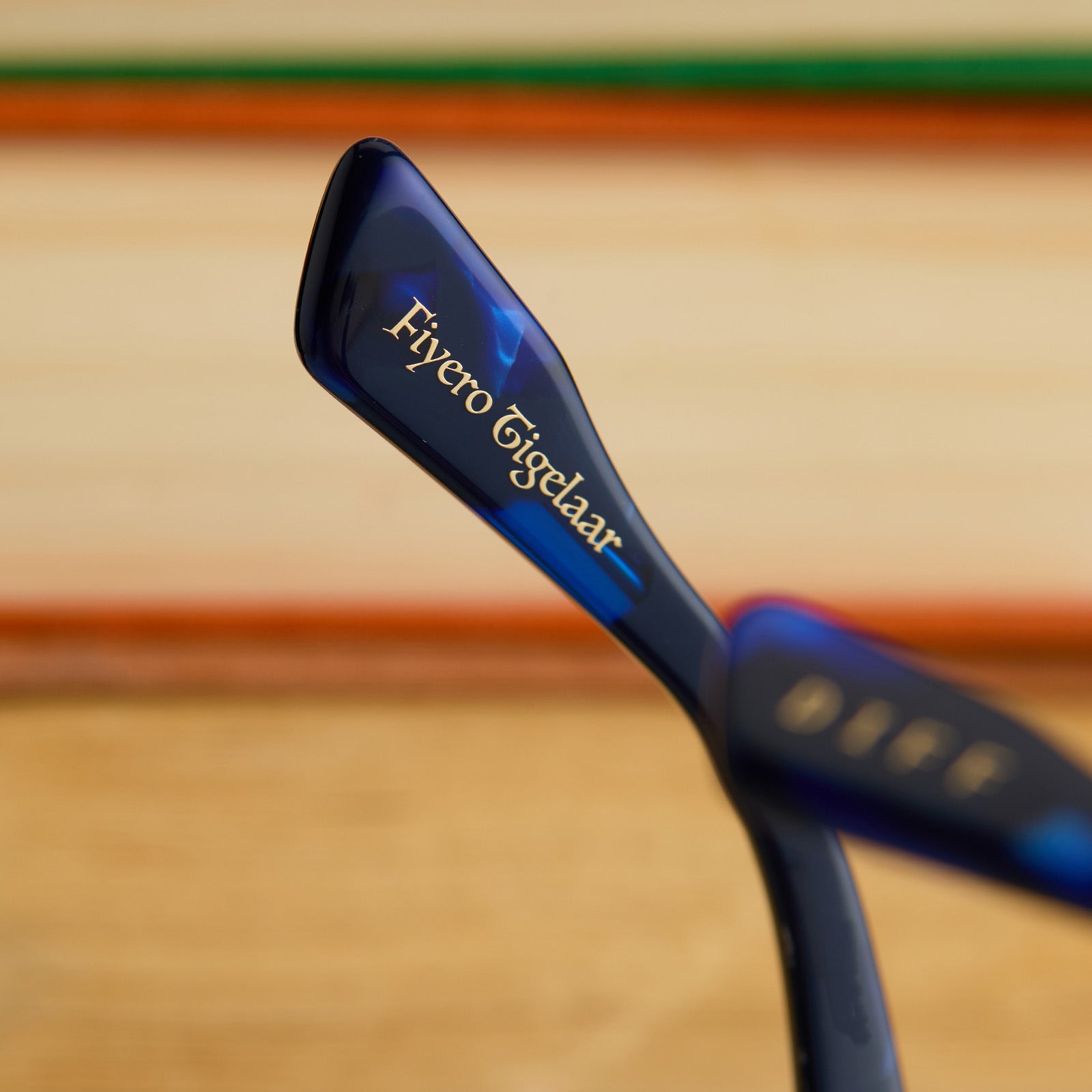 PRINCE FIYERO - MIDNIGHT BLUE TORTOISE + WARM BROWN SUNGLASSES - Image 6