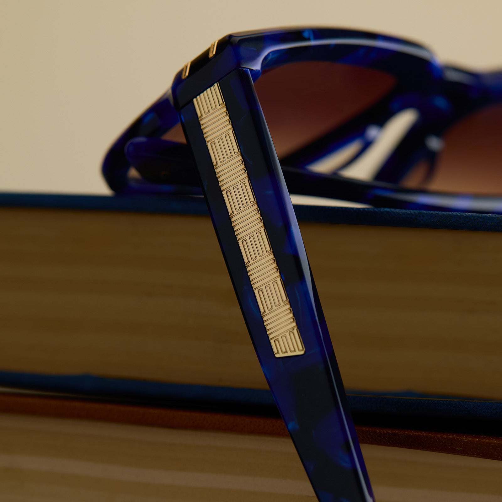 PRINCE FIYERO - MIDNIGHT BLUE TORTOISE + WARM BROWN SUNGLASSES - Image 8