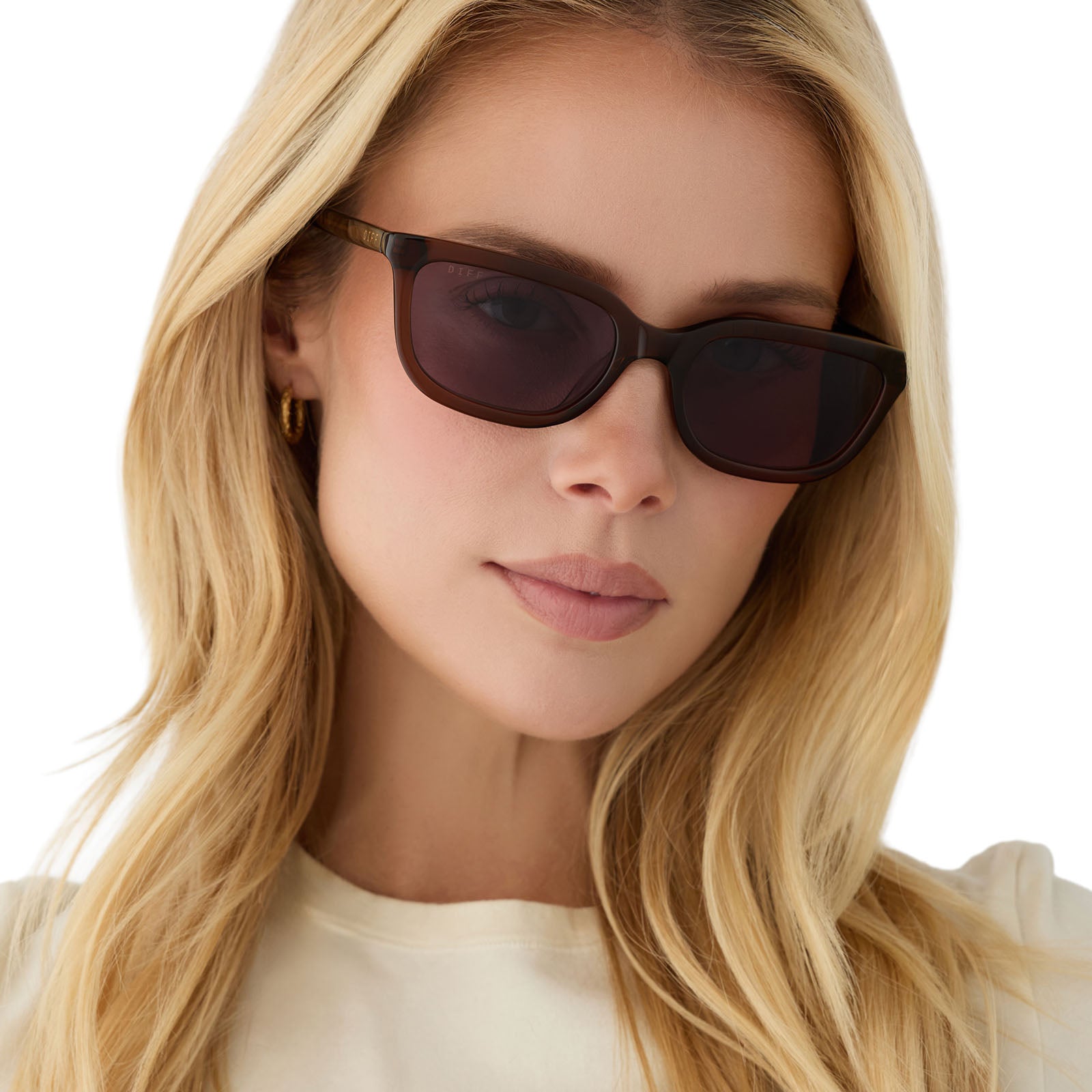 HANNAH - WHISKEY + GREY SUNGLASSES - Image 5