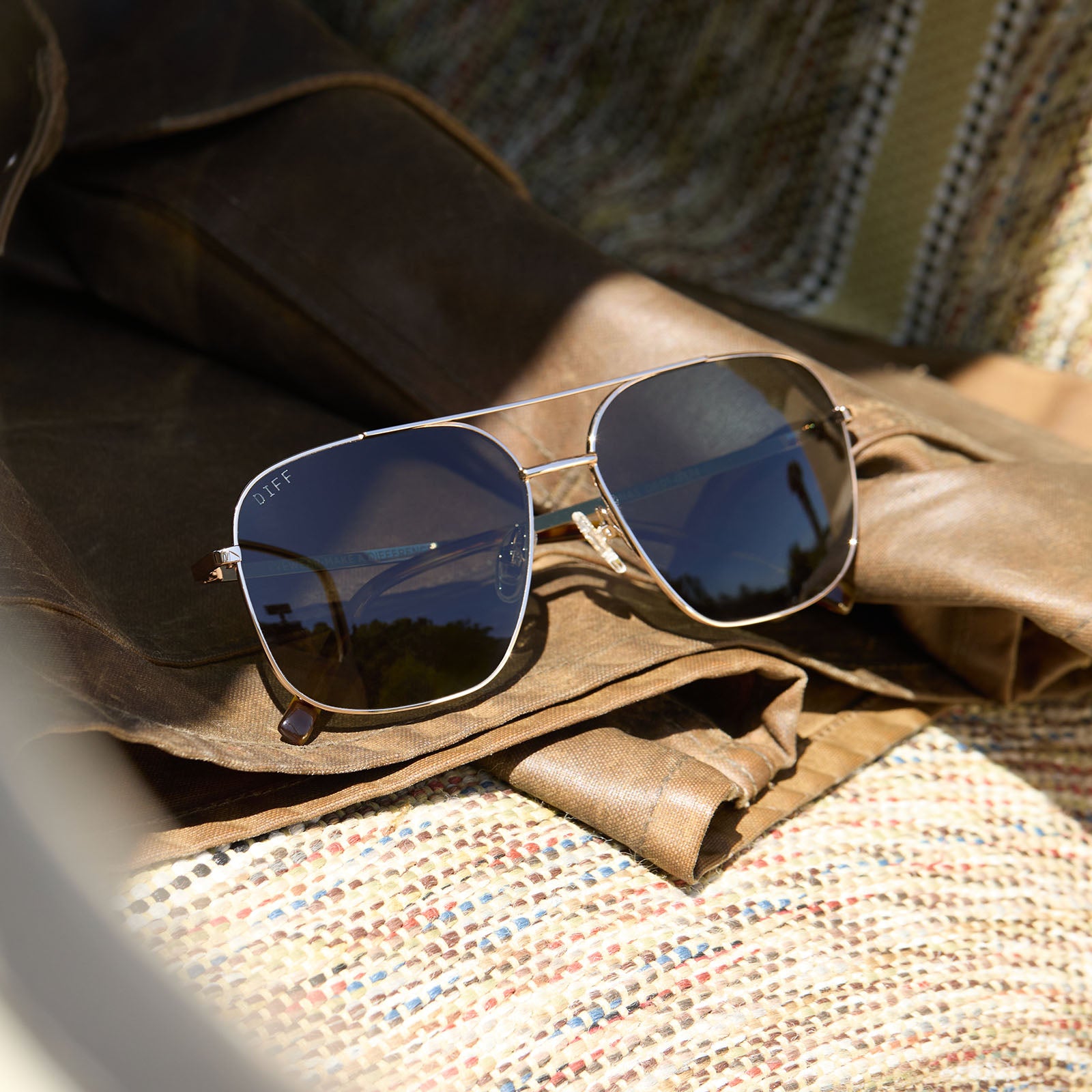 JONAS - GOLD + G15 POLARIZED SUNGLASSES - Image 8