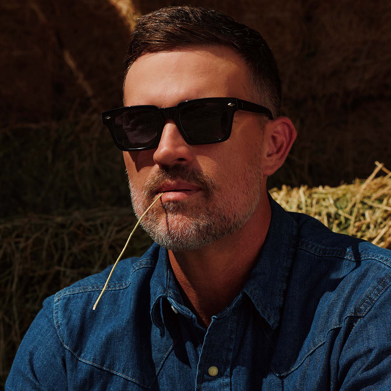 KAYCE DUTTON - CLASSIC BLACK + GREY + POLARIZED SUNGLASSES - Image 7