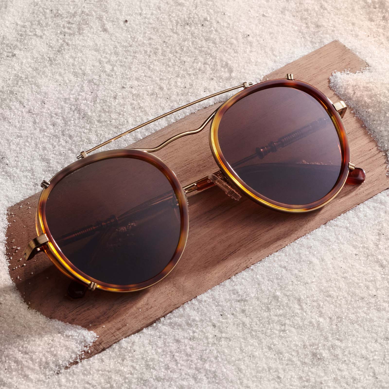 OBI-WAN™ - DESERT TORTOISE + BROWN POLARIZED SUNGLASSES - Image 5