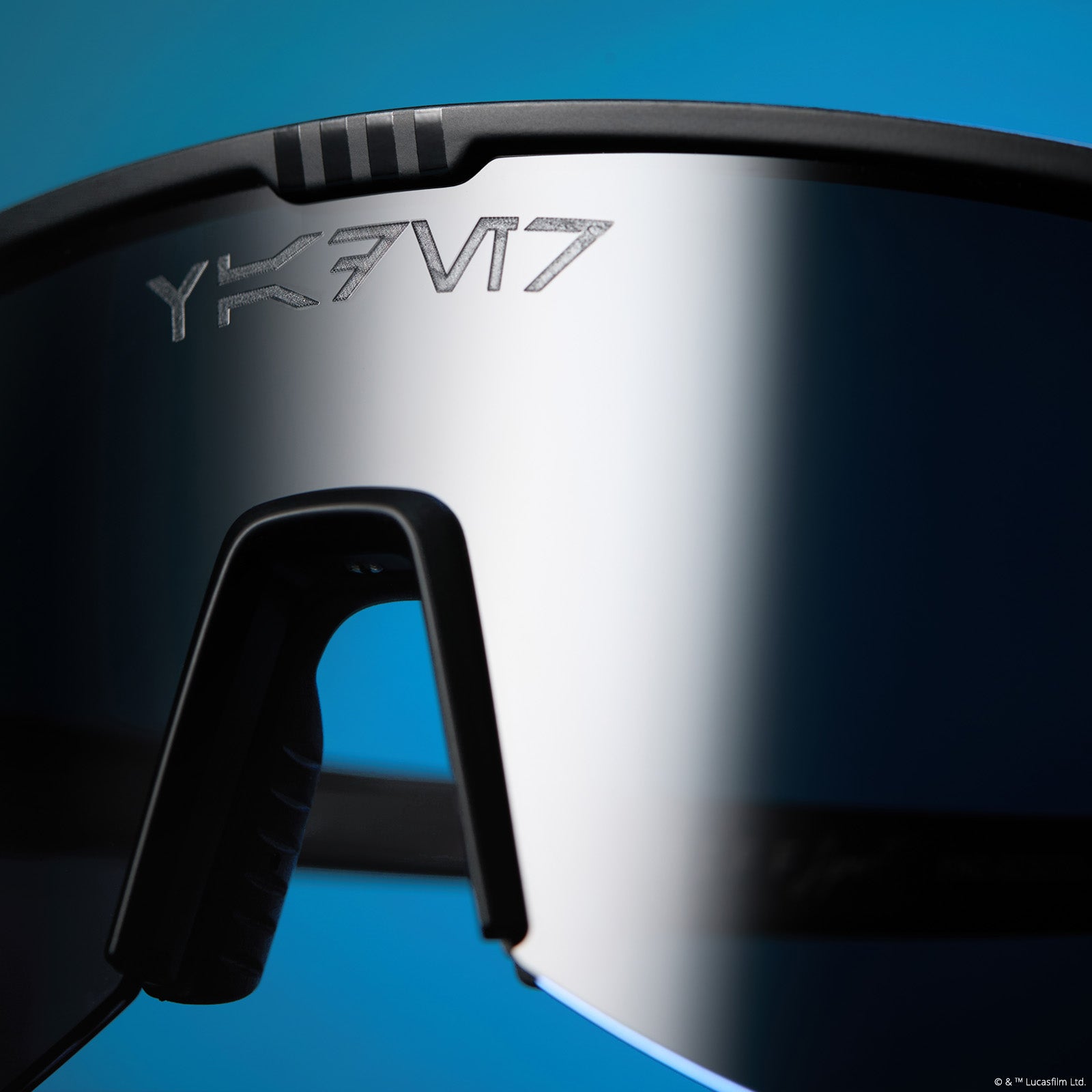 DARTH VADERâ„¢ 4.0 - DARK GLOSSY BLACK + BLACK GREY + POLARIZED SUNGLASSES - Image 10