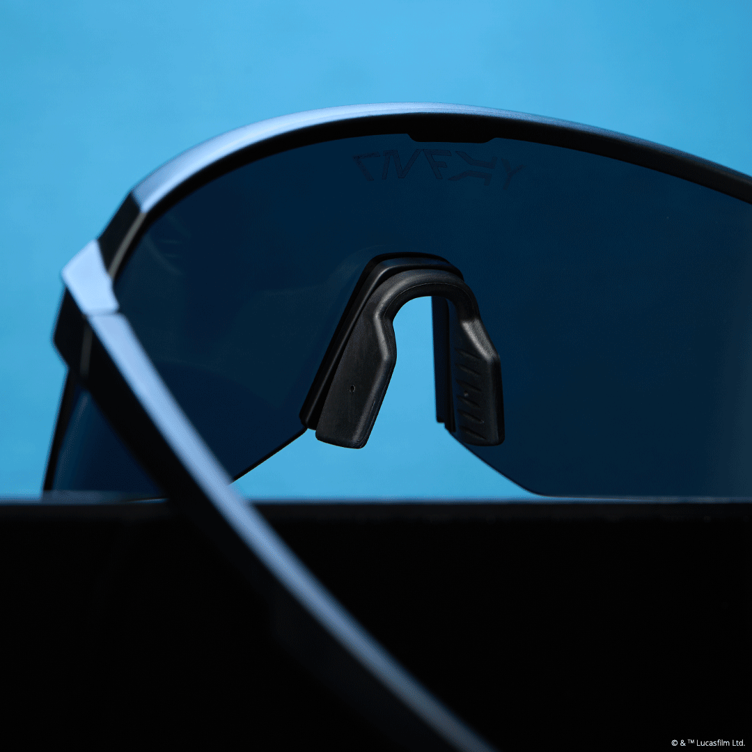 DARTH VADERâ„¢ 4.0 - DARK GLOSSY BLACK + BLACK GREY + POLARIZED SUNGLASSES - Image 13