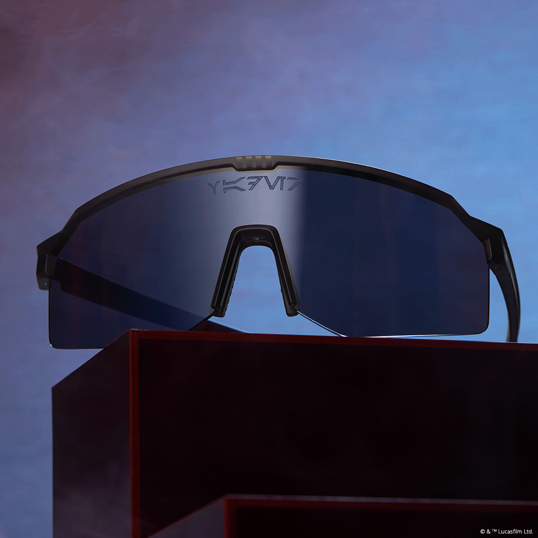 DARTH VADERâ„¢ 4.0 - DARK GLOSSY BLACK + BLACK GREY + POLARIZED SUNGLASSES - Image 8