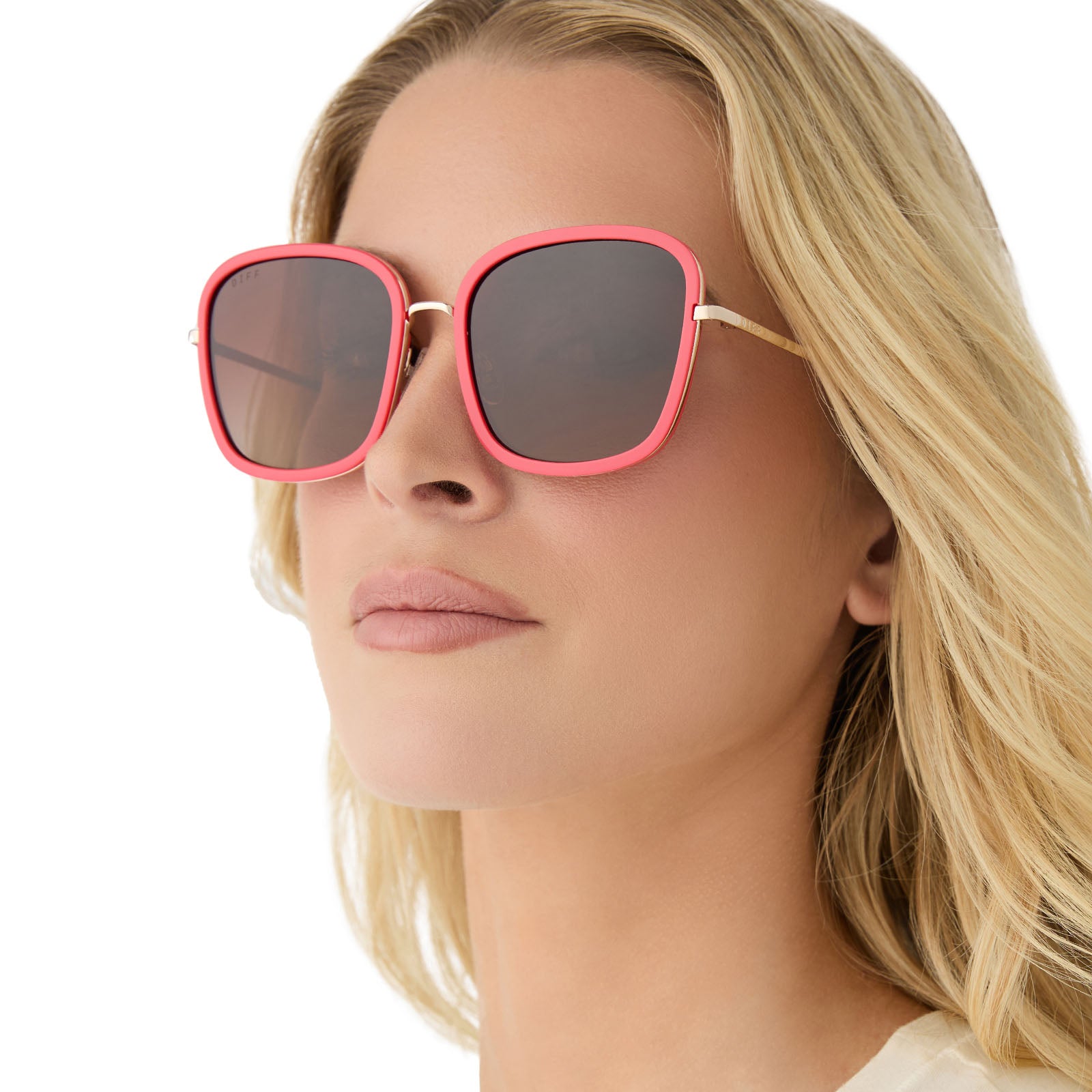GENEVIVE - SUNSET + BROWN GRADIENT + POLARIZED SUNGLASSES - Image 6