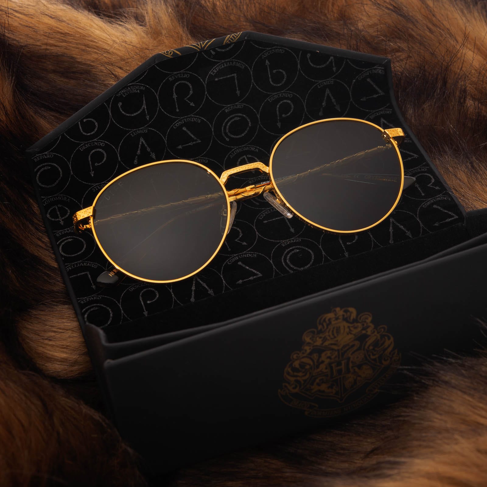 HERMIONE GRANGERâ„¢ - GOLD + GREY SUNGLASSES - Image 6