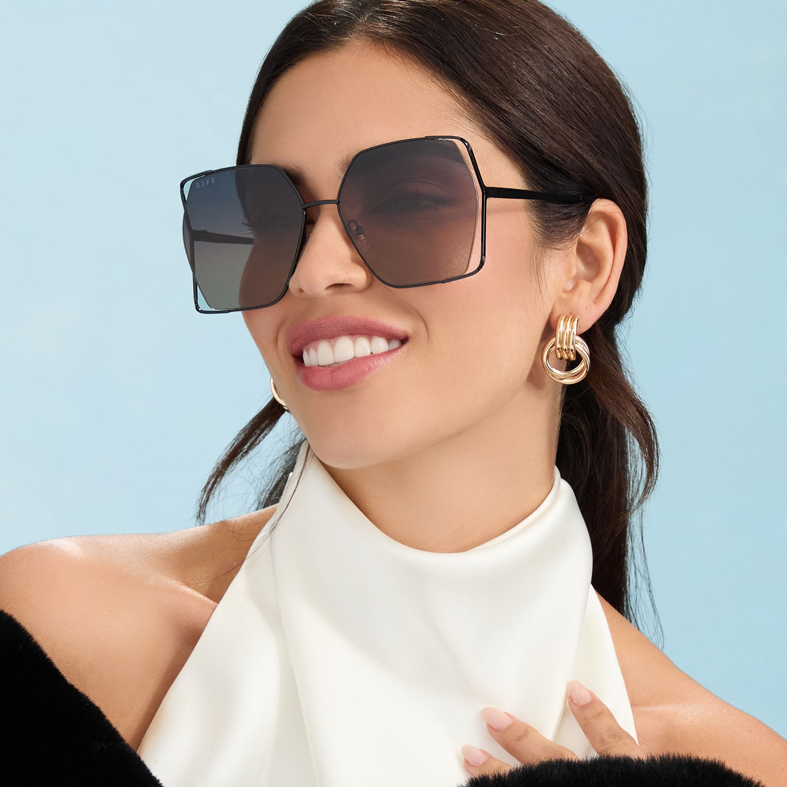 DONNA IV - BLACK + TWILIGHT GRADIENT + POLARIZED SUNGLASSES - Image 6