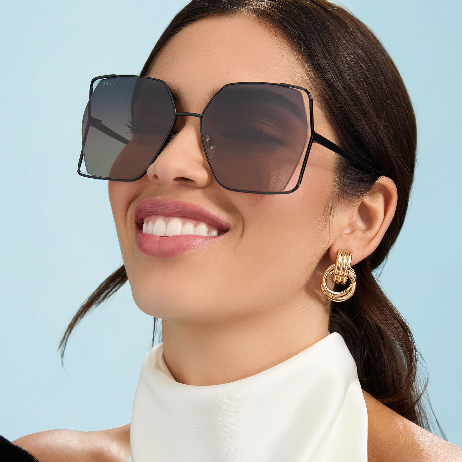DONNA IV - BLACK + TWILIGHT GRADIENT + POLARIZED SUNGLASSES - Image 5