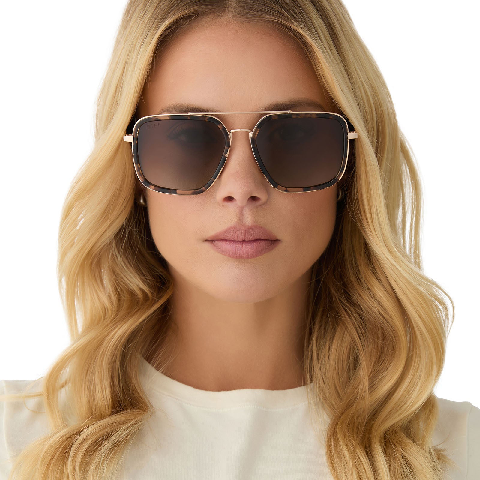 JORDAN - ESPRESSO TORTOISE + BROWN GRADIENT + POLARIZED SUNGLASSES - Image 15